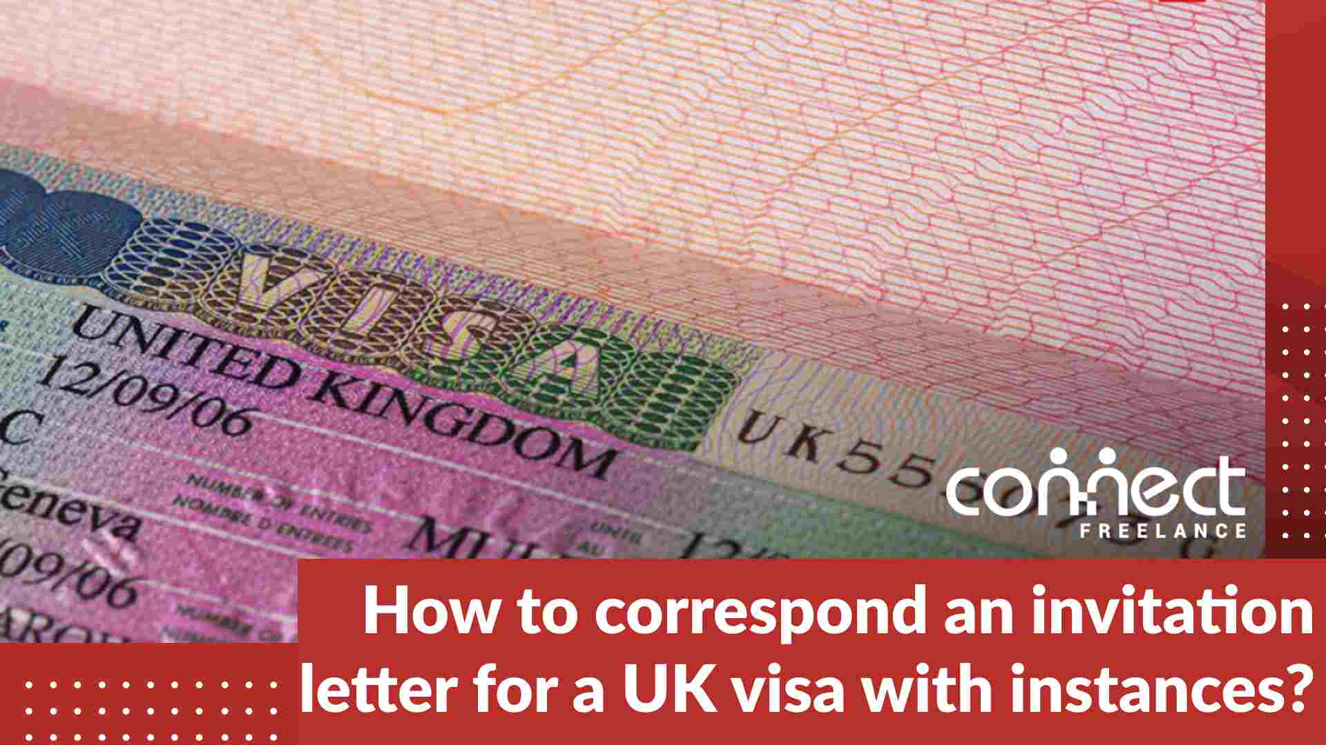 invitation letter for uk visa
