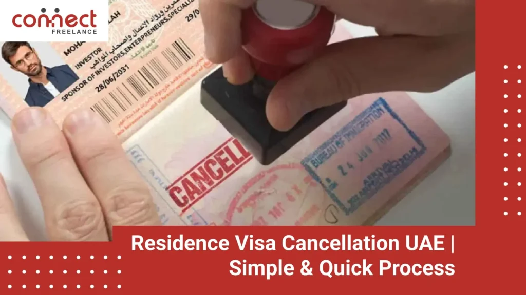 residence visa cancellation